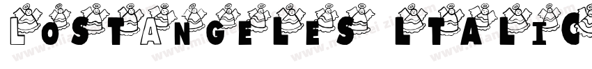 LostAngeles ltalic字体转换